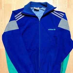 Vintage '80s adidas Velour Track Jacket
